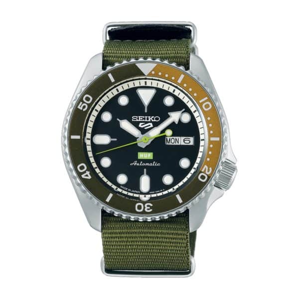 Seiko 5 Sports SRPJ19 (SBSA163) HUF Limited Edition Specs, Size and ...